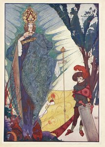 La Reine des Neiges. Kay et la Reine des Neiges.