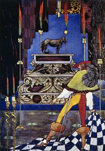 Le briquet, conte de fées par Hans Christian Andersen (1805-1875), illustration de Harry Clarke (1890-1931) - Harry Clarke