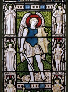 Minley, Saint André, James Powell & Sons, Harry Ellis Wooldridge, Archange Michel, 1870