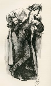 Illustration pour le roman de Charles Dickens Un conte de deux villes - Harry Furniss