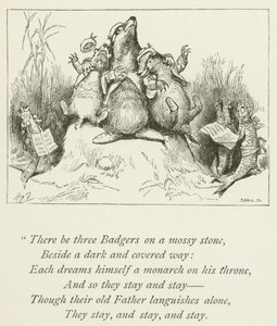 Illustration pour Sylvie et Bruno de Lewis Carroll