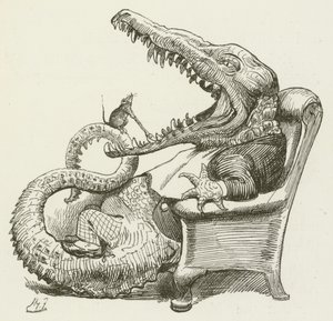 Illustration pour Sylvie et Bruno par Lewis Carroll