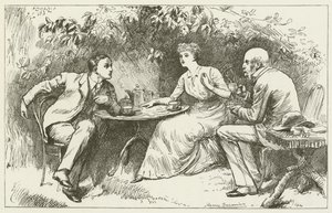Illustration pour Sylvie et Bruno par Lewis Carroll - Harry Furniss