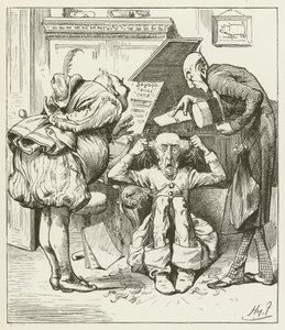 Illustration pour Sylvie et Bruno par Lewis Carroll - Harry Furniss