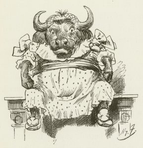 Illustration pour Sylvie et Bruno par Lewis Carroll