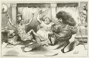 Illustration pour Sylvie et Bruno par Lewis Carroll - Harry Furniss