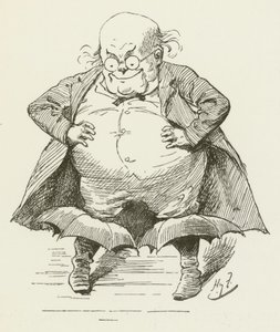 Illustration pour Sylvie et Bruno par Lewis Carroll - Harry Furniss