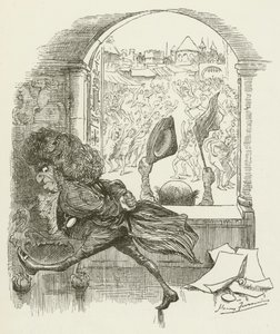 Illustration pour Sylvie et Bruno par Lewis Carroll - Harry Furniss
