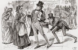 M. Jaggers et ses clients - Harry Furniss