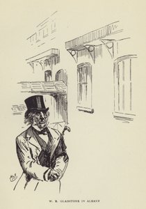 W. E. Gladstone à Albany - Harry Furniss