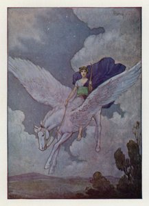 Bellérophon et son cheval aux ailes d