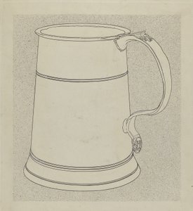 Chope en étain - Harry Goodman