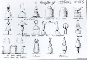Exemples de travaux de topiaire, 1902
