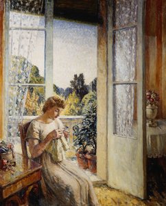 La fille à la fenêtre