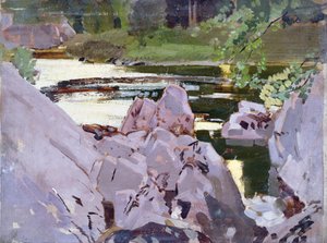 Soirée au bord de la rivière - Harry Watson