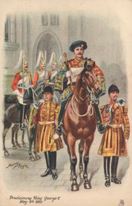 Proclamation du roi George V