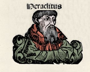 Portrait du philosophe grec Héraclite d