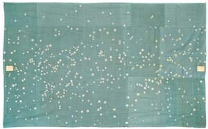 Carte manuscrite céleste, 1863 - Hattie E. Rogers