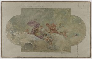 Esquisse pour la salle des mariages du 8e arrondissement de Paris : Le Mariage - Hector d