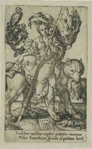 Avarice, des Vices - Heinrich Aldegrever