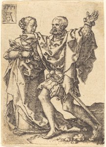 Couple dansant - Heinrich Aldegrever