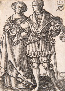 De la série Les Petits Danseurs de Mariage, 1538 - Heinrich Aldegrever