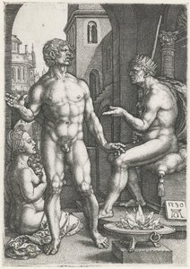 Mucius Scaevola - Heinrich Aldegrever
