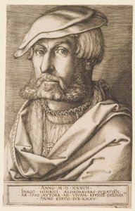 Autoportrait - Heinrich Aldegrever