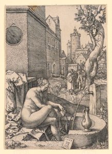 Suzanne et les vieillards - Heinrich Aldegrever