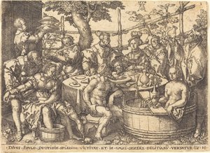 Le riche à la table