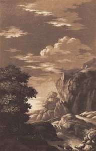 Paysage de montagne - Heinrich Grosch