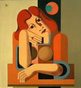 Jeune fille mélancolique