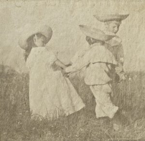 Walther, Edeltrude et Hans Kühn, c.1905
