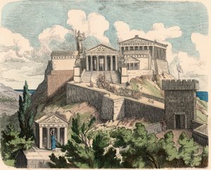 Grèce antique : Athènes, Acropole - Parthénon