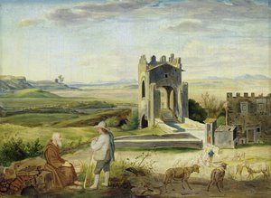 Paysage de Campagne près du Pont Nomentano
