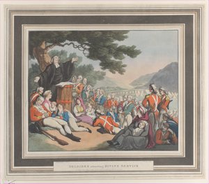 Soldats assistant au service divin, 1er août 1798 - Heinrich Schutz