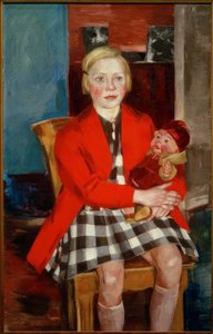 Fille avec poupée (Käte Werner)