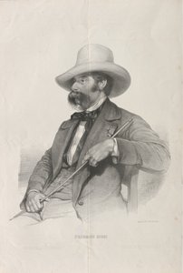 Portrait du compositeur Federico Ricci 1809-1877, 1853