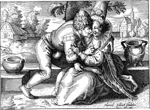 Paysanne amoureuse - Heinrich Ullrich