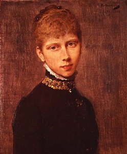 Portrait de la princesse Victoria de Prusse (1840-1901)