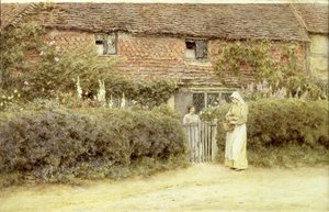 Un cottage à Haslemere - Helen Allingham