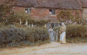 Un cottage à Haslemere - Helen Allingham