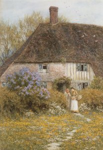 Un cottage du Kent - Helen Allingham