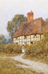 Faire du shopping - Helen Allingham