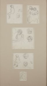 Croquis de Henry Allingham, vers 1884 - Helen Allingham
