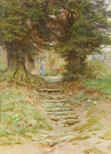 Printemps à Crocken Hill, Kent - Helen Allingham