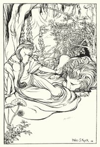 Una et le Lion - Helen S. Kuck