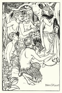 Una est sauvée par les Satyres - Helen S. Kuck