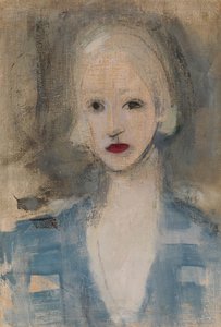 Une femme blonde - Helene Schjerfbeck