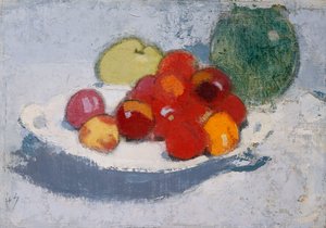 Nature morte avec fruits, vers 1915 - Helene Schjerfbeck